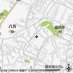 徳島県徳島市八万町橋本36周辺の地図