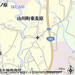 徳島県吉野川市山川町東麦原133周辺の地図