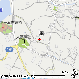 和歌山県有田郡有田川町奥149周辺の地図