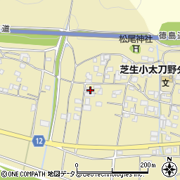 徳島県三好市三野町太刀野1076周辺の地図