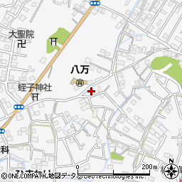 徳島県徳島市八万町橋本22周辺の地図