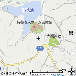 和歌山県有田郡有田川町奥218周辺の地図