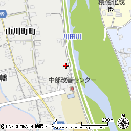 徳島県吉野川市山川町町134周辺の地図