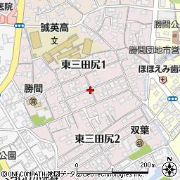 山口県防府市東三田尻周辺の地図