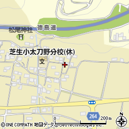 徳島県三好市三野町太刀野960周辺の地図
