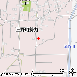 徳島県三好市三野町勢力310周辺の地図