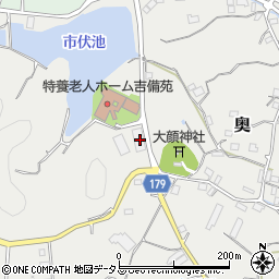 和歌山県有田郡有田川町奥188周辺の地図