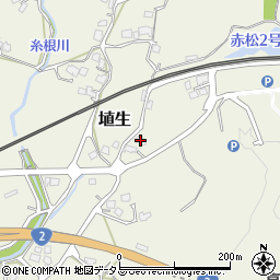 山口県山陽小野田市埴生2414周辺の地図