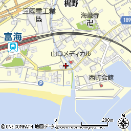 山口県防府市富海西ノ浜2519周辺の地図