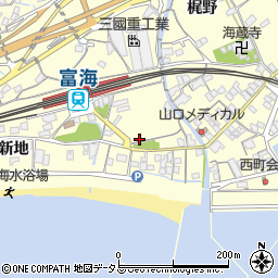 山口県防府市富海西ノ浜1996周辺の地図