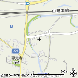 山口県山陽小野田市埴生1161周辺の地図