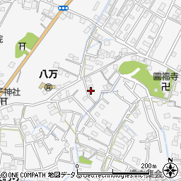 徳島県徳島市八万町橋本33-8周辺の地図