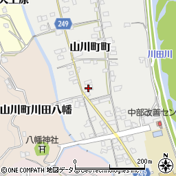 徳島県吉野川市山川町町251周辺の地図