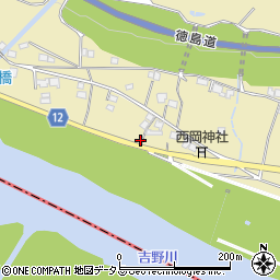 徳島県三好市三野町太刀野1650周辺の地図