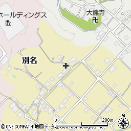 愛媛県今治市別名854周辺の地図