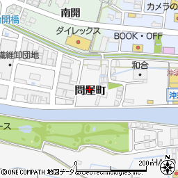 徳島県徳島市問屋町周辺の地図