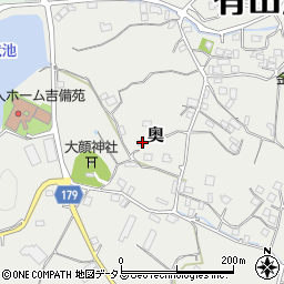 和歌山県有田郡有田川町奥146周辺の地図