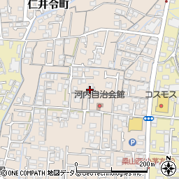 山口県防府市東仁井令町周辺の地図