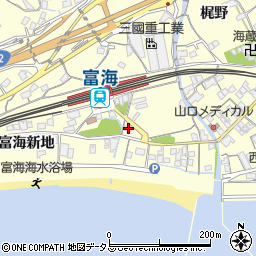 山口県防府市富海西ノ浜1997周辺の地図