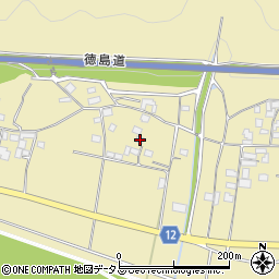 徳島県三好市三野町太刀野1624周辺の地図