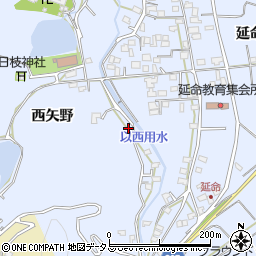 徳島県徳島市国府町西矢野856周辺の地図