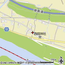 徳島県三好市三野町太刀野1656周辺の地図
