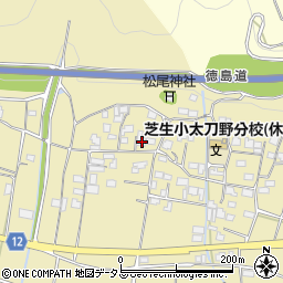 徳島県三好市三野町太刀野1082周辺の地図