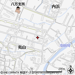 徳島県徳島市八万町夷山268-3周辺の地図