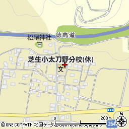 徳島県三好市三野町太刀野973周辺の地図