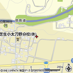 徳島県三好市三野町太刀野956周辺の地図