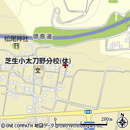 徳島県三好市三野町太刀野954周辺の地図