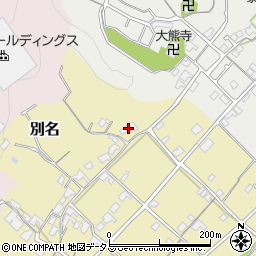 愛媛県今治市別名896-1周辺の地図