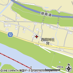 徳島県三好市三野町太刀野1630周辺の地図