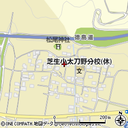 徳島県三好市三野町太刀野1005周辺の地図