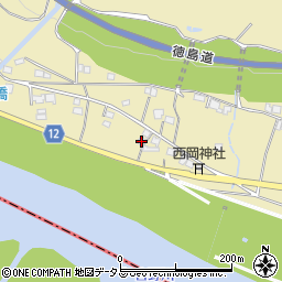 徳島県三好市三野町太刀野1651-1周辺の地図