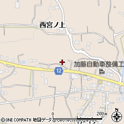 徳島県美馬市美馬町竹ノ内196周辺の地図