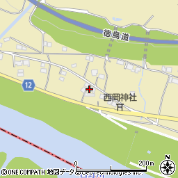 徳島県三好市三野町太刀野1652周辺の地図