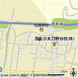 徳島県三好市三野町太刀野1094周辺の地図