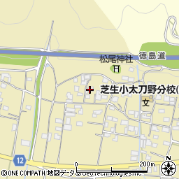 徳島県三好市三野町太刀野1085周辺の地図