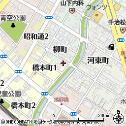 山口県周南市柳町37周辺の地図