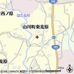 徳島県吉野川市山川町東麦原143-1周辺の地図