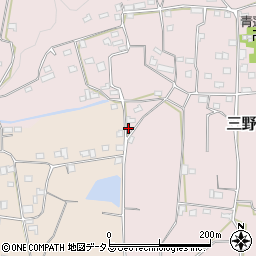 徳島県三好市三野町勢力530周辺の地図