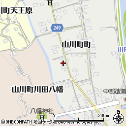 徳島県吉野川市山川町町300周辺の地図