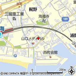 山口県防府市富海西町2527周辺の地図