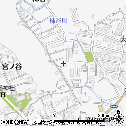 徳島県徳島市八万町柿谷9周辺の地図