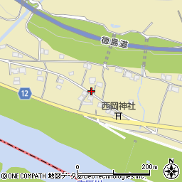 徳島県三好市三野町太刀野1629周辺の地図