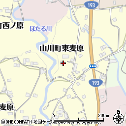 徳島県吉野川市山川町東麦原144周辺の地図