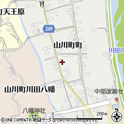 徳島県吉野川市山川町町247周辺の地図