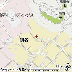 愛媛県今治市別名893周辺の地図