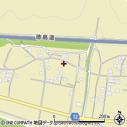 徳島県三好市三野町太刀野1268周辺の地図